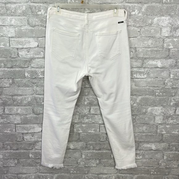 KanCan White Skinny Distressed Jeans - Picture 3 of 7